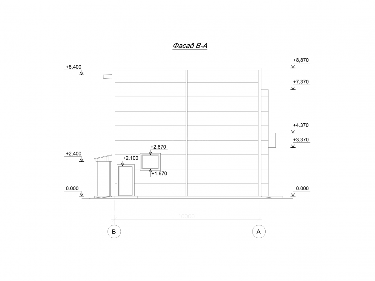 Планировка Офис из сэндвич-панелей -  фото 4