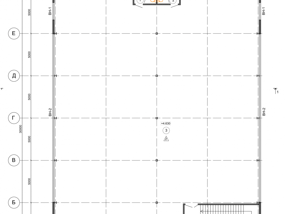 Планировка Торговый центр из сэндвич-панелей -  фото 1