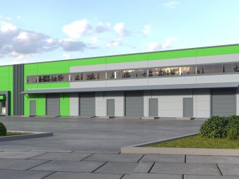 Склад из сэндвич-панелей 